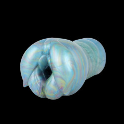alien silicone pocket pussy male masturbator - fantasy vaginal penis masturbation sex toy for men