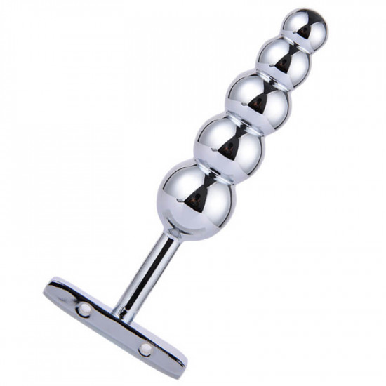 aluminium alloy butt beads for women men with 5 balls