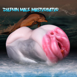 animal pocket pussy penis masturbator - fantasy silicone vaginal blowjob sex toys for men