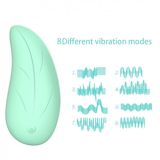 app invisible wearable wireless remote control leaf design vibrator