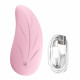 app invisible wearable wireless remote control leaf design vibrator