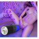 automatic rotation intelligent voice masturbator adult toy