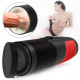 auto rotation 10 sounds vaginal suction cup rechargeable male masturbator