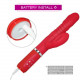 auto thrusting 360°rotating revolving vibrator for massaging