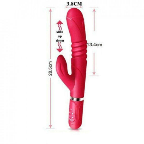 auto thrusting 360°rotating revolving vibrator for massaging