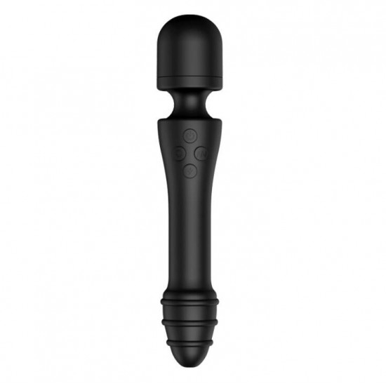 av wand double heads waterproof heating vibrator