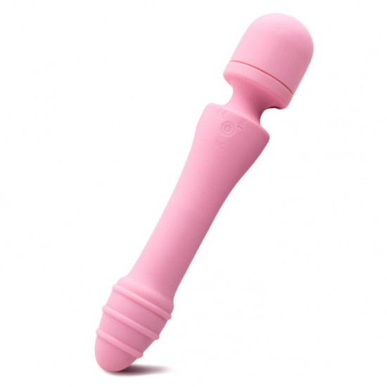 av wand double heads waterproof heating vibrator