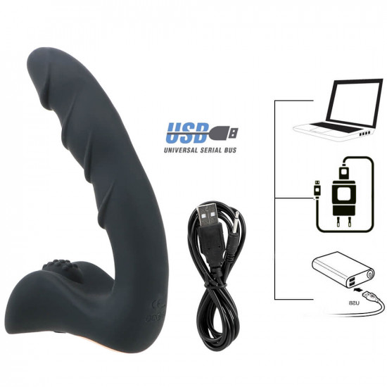 backyard vibration massaging remote control butt plug for gay men