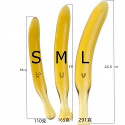 banana glass disguise dildo