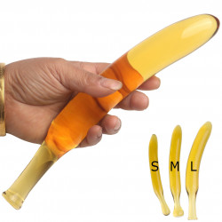 banana glass disguise dildo