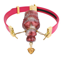 bdsm wolf penis gag face dildo
