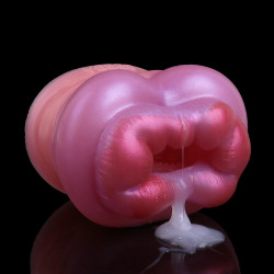 beast pussy pocket male masturbator - leopard animal vagina penis masturbation sex toy for men