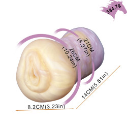 beast pussytype male masturbator - silicone pocket pussy penis massage sex toy