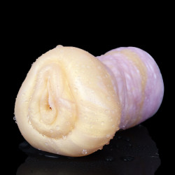beast pussytype male masturbator - silicone pocket pussy penis massage sex toy