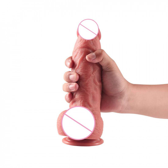 berton - realistic thick silicone dildo suction 6.5 inch berton - realistic thick silicone dildo suction 6.5 inch