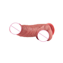 berton - realistic thick silicone dildo suction 6.5 inch