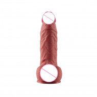 berton - realistic thick silicone dildo suction 6.5 inch