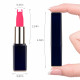 bisous - discreet lipstick pocket vibrator