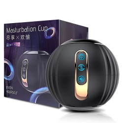 blowjob adult stroker male masturbator - rotation oral sex pocket pussy thrusting sex toy for men