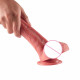 borg - realistic silicone suction dildo 5.5 inch