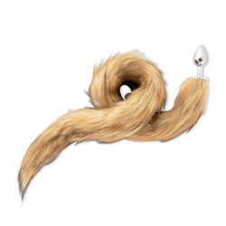 brown fox anal tail 32"	