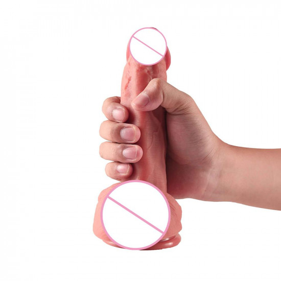 bruce - silicone hands free dildo 6 inch