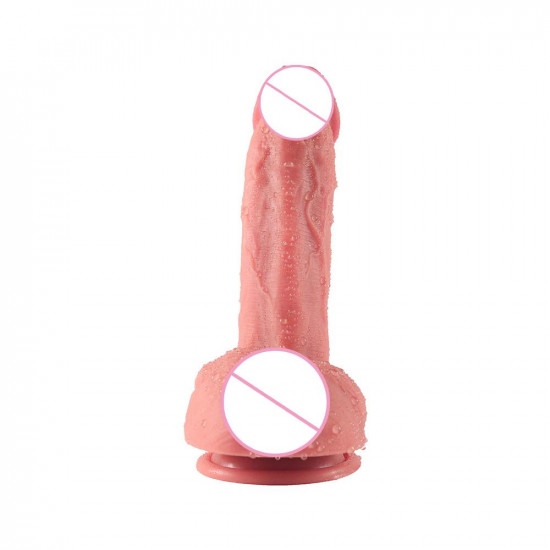 bruce - silicone hands free dildo 6 inch