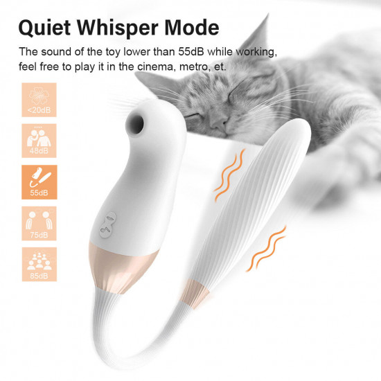 cachito app remote control gun machine heating cute cat claw smart vibrator
