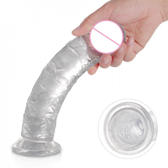 call me daddy - jelly suction cup dildo 8 inch call me daddy - jelly suction cup dildo 8 inch