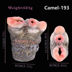 camel vagina male masturbation pocket pussy - silicone realistic penis masturbator sex toys