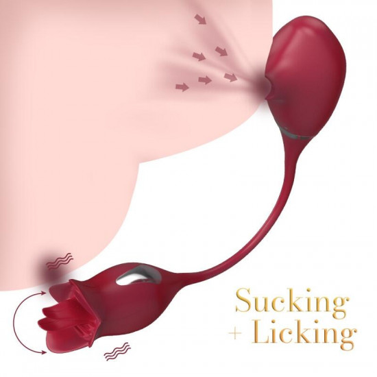 clay tongue sucking licking double head massage vibrator clay tongue sucking licking double head massage vibrator