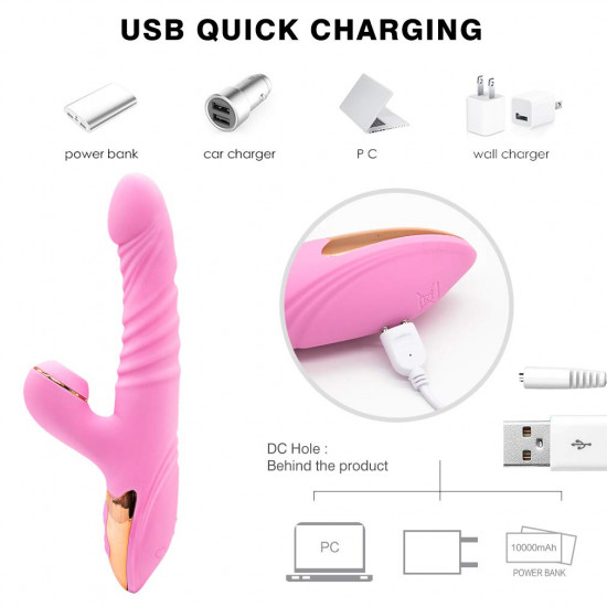 clitoris thrusting sucking vibranting g spot stimulator for women clitoris thrusting sucking vibranting g spot stimulator for women