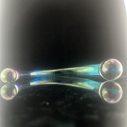 colorful odorless easy clean glass dildo