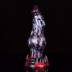 7.32 inch cooper | dog dildo - knotted dildo - wolf dildo