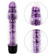 crystal g-spot clitoris massage vibrator with soft thorns av wand