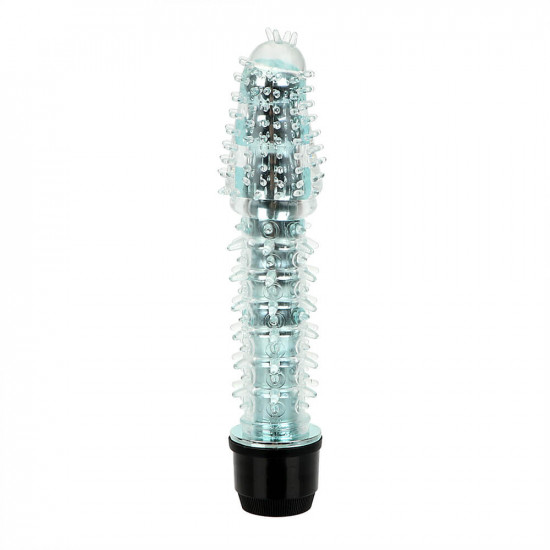 crystal g-spot clitoris massage vibrator with soft thorns av wand crystal g-spot clitoris massage vibrator with soft thorns av wand