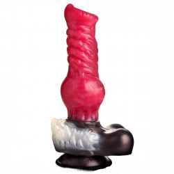 8.25 inch cujo | wolf dildo - knot dildo - dog dildo