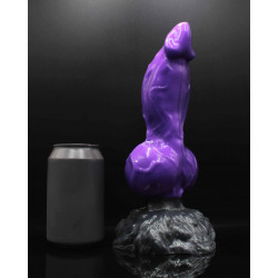 7.1 inch playful fenek fox knot dildo