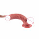 dean - silicone wall mounted dildo 6 inch