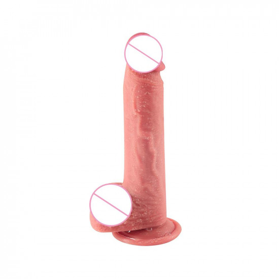 dean - silicone wall mounted dildo 6 inch