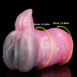deer gril animal pocket pussy male masturbator - fantasy penis masturbation cup mens sex toys
