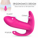 deidre - wearable vibrating dildo triple stimulation rc