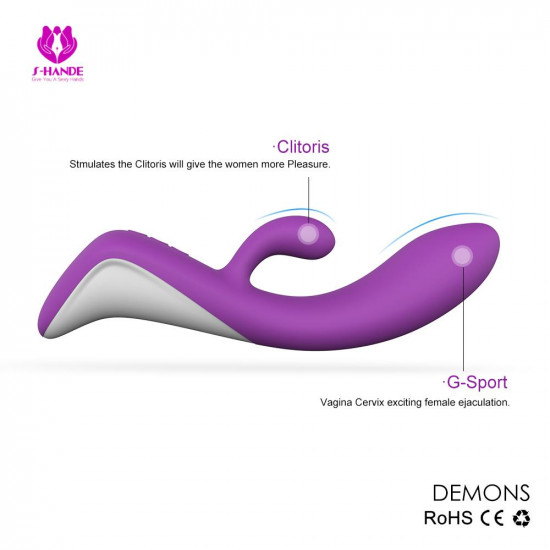 demons - curved silicone g spot vibrator demons - curved silicone g spot vibrator