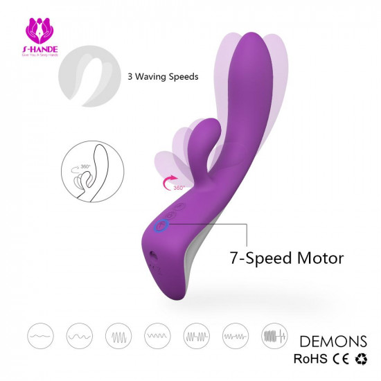 demons - curved silicone g spot vibrator demons - curved silicone g spot vibrator