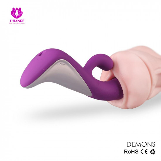 demons - curved silicone g spot vibrator