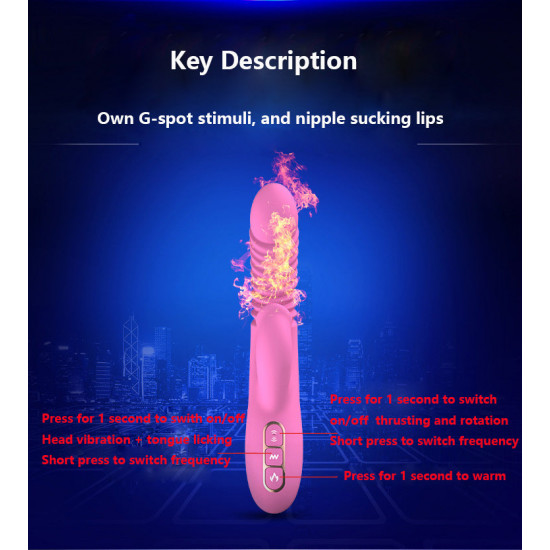 thrusting anal plug toy dibe rotating tongue licking vagina vibrator thrusting anal plug toy dibe rotating tongue licking vagina vibrator