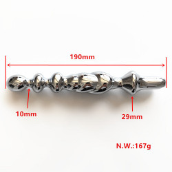 metal dildo sword g-spot prostate  stimulator