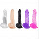 shower suction dildo realistic 360° rotation dildo stimulator