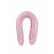 baile double-ended crystal tpr jelly realistic dildo