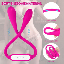 double use motor design double-ended dildos rechargeable